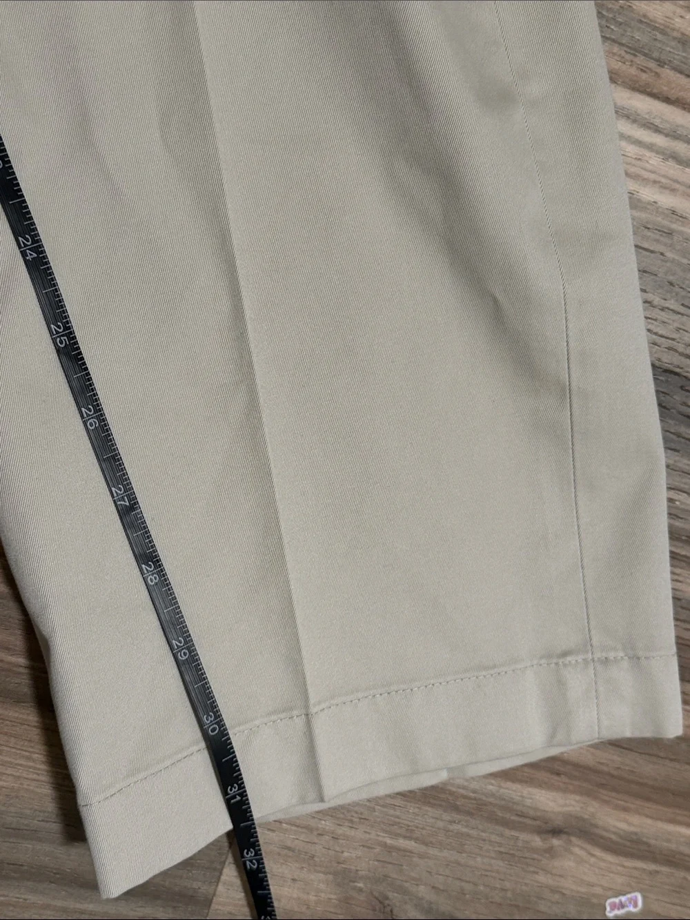 Brooks Brothers Pants Mens 35x32 Light Khaki Advantage Chino Clark Lightweight